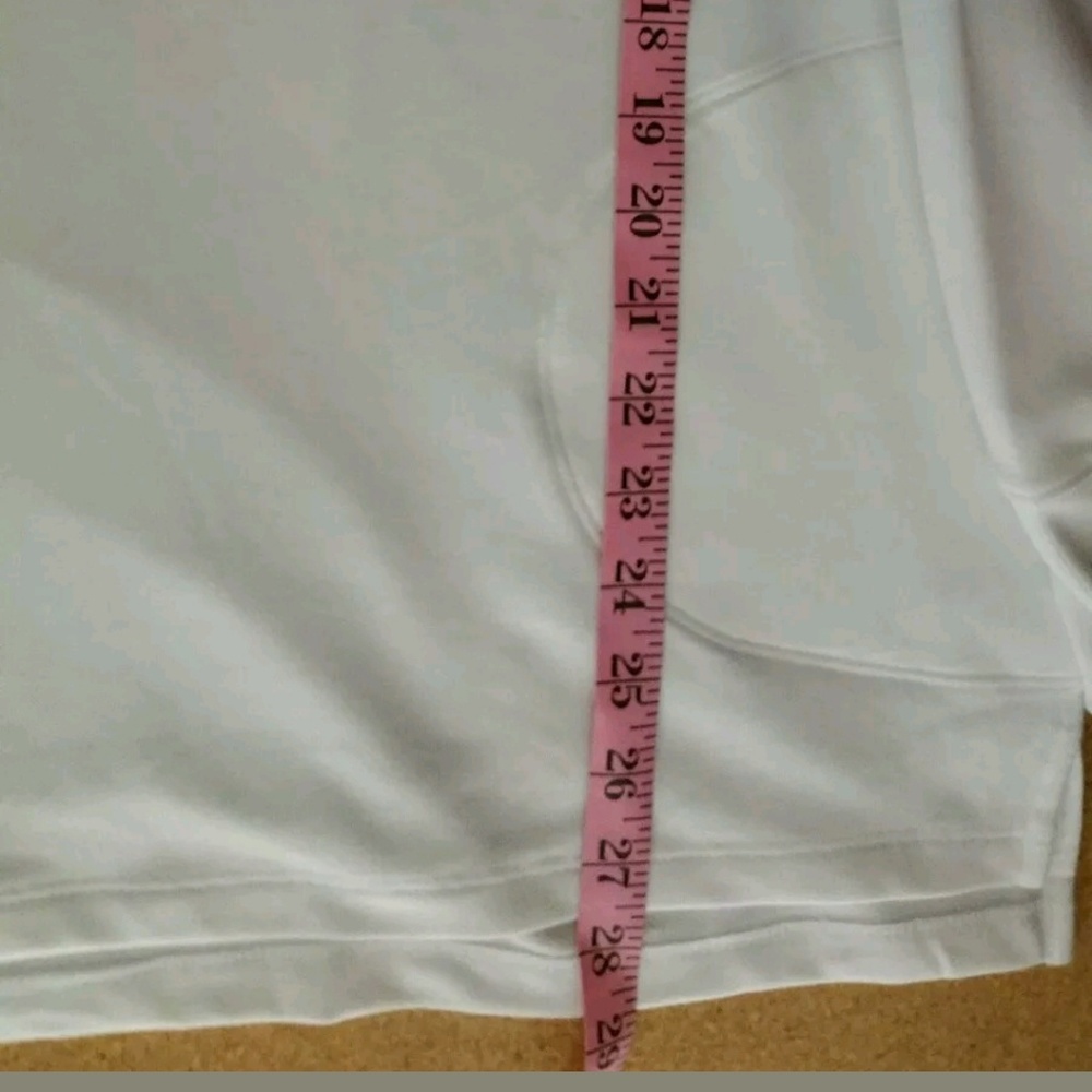 Sonoma XL White Hooded V Neck Top NWT - Picture 6 of 7